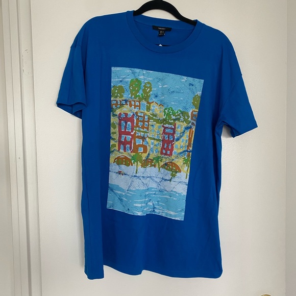 🛍️FORERVER 21 NEW GRAPHIC SHIRT - Picture 1 of 3